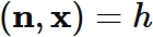 平面の方程式