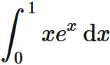 部分積分例題2
